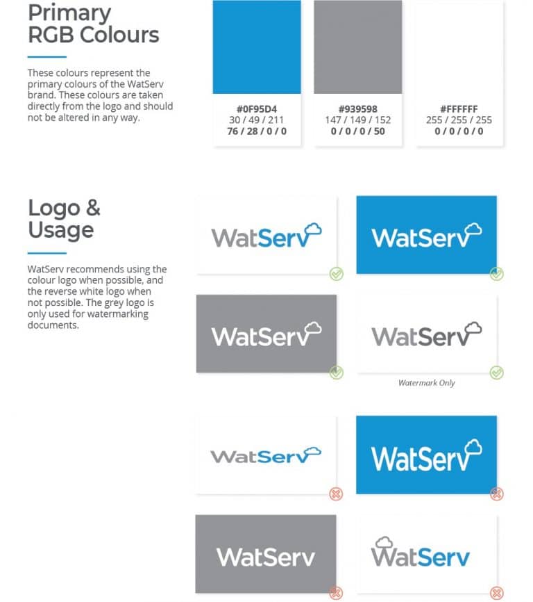 WatServ Branding Guidelines