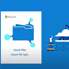 Microsoft Azure Files screen