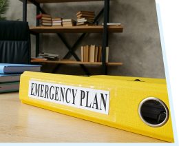 emergency plan binder